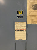 Square D 10 Space I-Line Panelboard 3Ph 600A 277/480VAC Type FA/Q2 Circuit Breakers