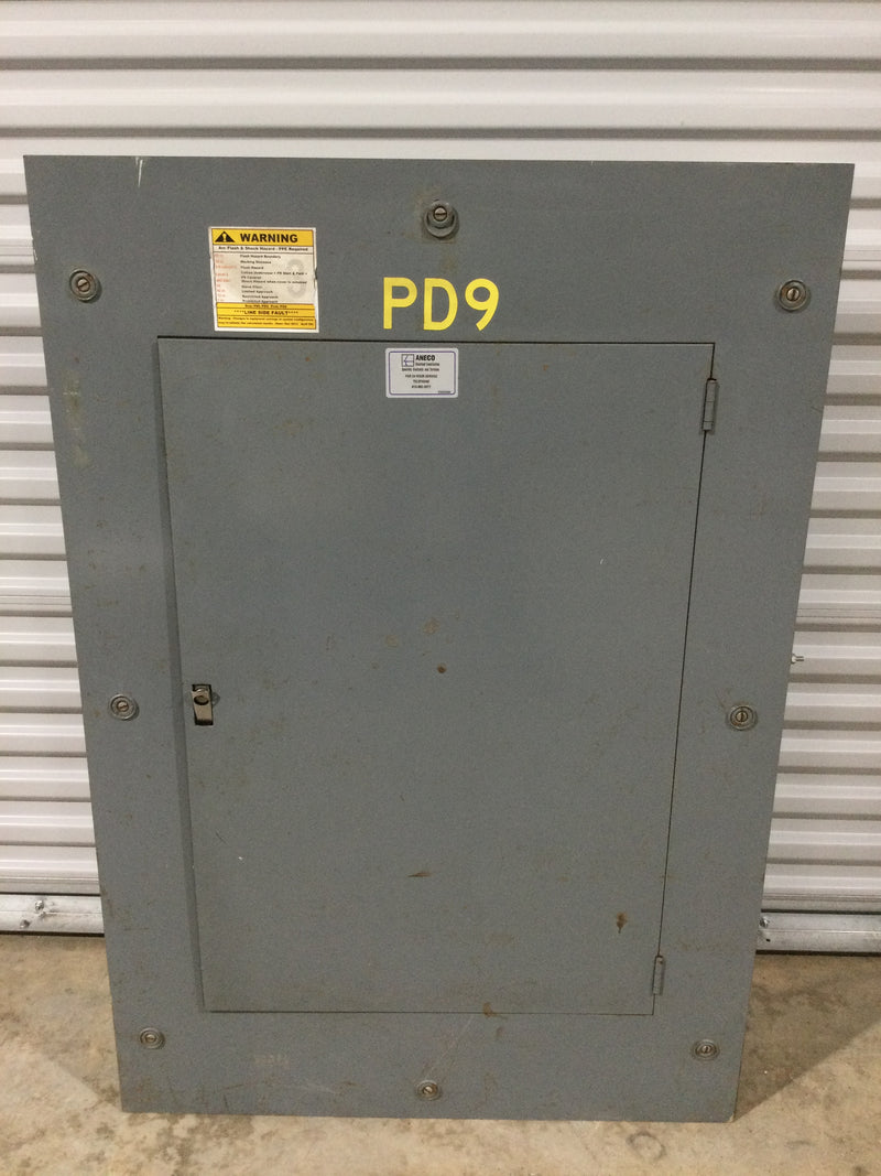 Square D 10 Space I-Line Panelboard 3Ph 600A 277/480VAC Type FA/Q2 Circuit Breakers