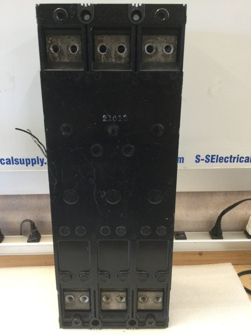 Westinghouse NB3800PF 3 Pole 800A 600Vac Trip Set 500A Style 137 Type NB Circuit Breaker