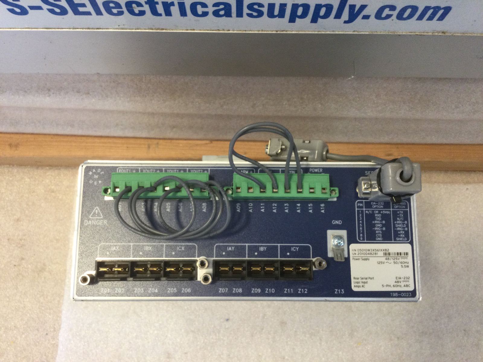 Schweitzer Engineering Laboratories SEL-501 Dual Universal Overcurrent
