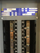 Square D 225A 208Y/120VAC 3Ph 4 Wire Series E2 MLO Type QOB Panel Board
