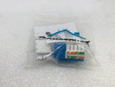 Construct Pro CON3025B Keystone RJ-45 Cat6 Blue