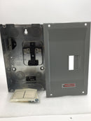 Eaton BR24L125SP Main Lug Load Center 125 Amp 120/240V 1Ph 3W 2 Space 4 Circuit