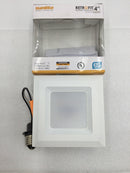Sunlite Retrofit 4" Recessed Downlight Warm White 3000K CR180 Dimmable 9W 630 Lumens