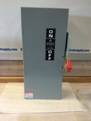 General Electric TH3362 3 Pole 60A 600VAC Nema1 Heavy-Duty Fusible Safety Switch