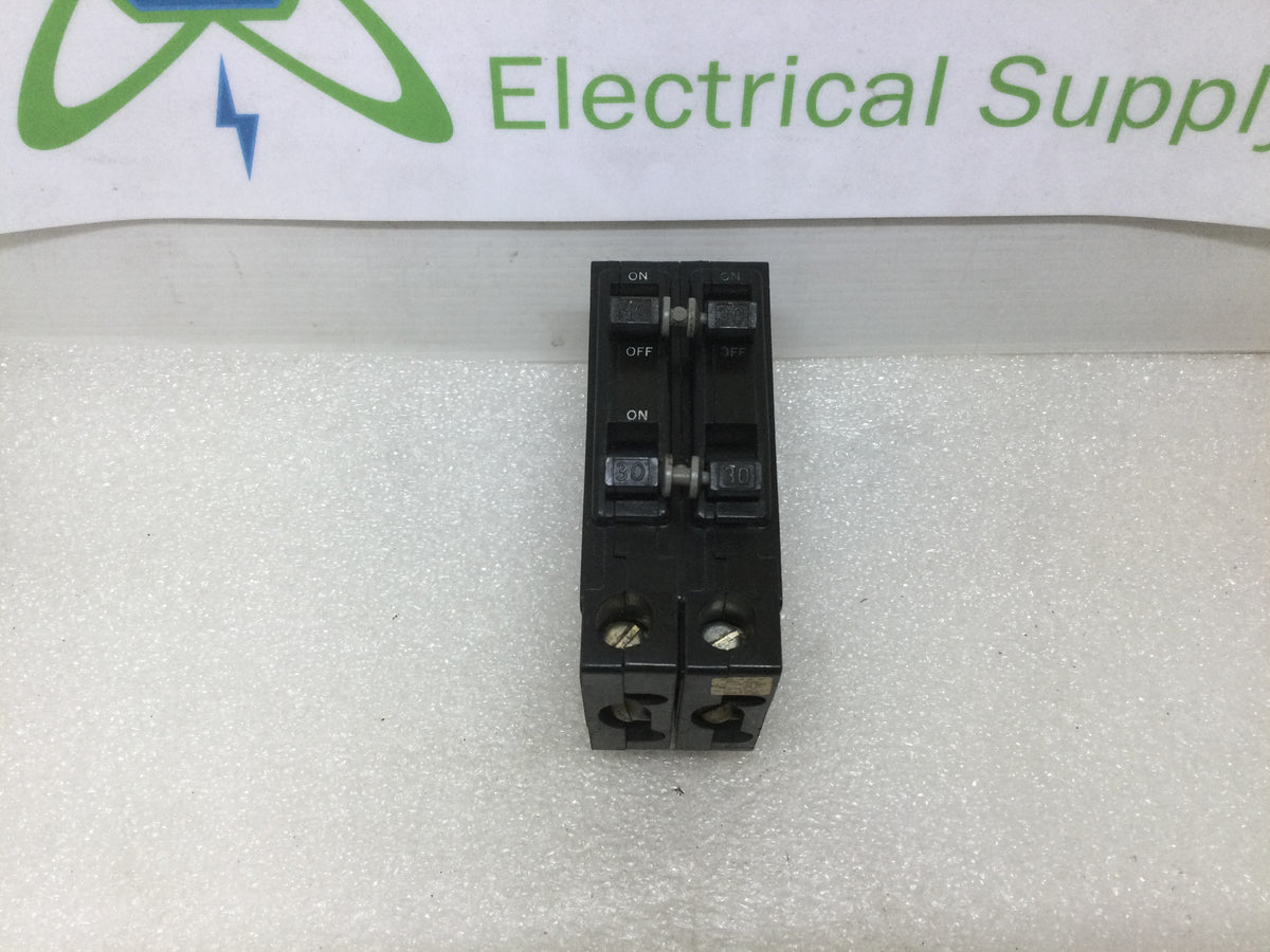 リピーター☘️Chip様30:30 Square D QOT230230 30/30 Amp 4 Pole 240V Breaker - Old Style - Metal H