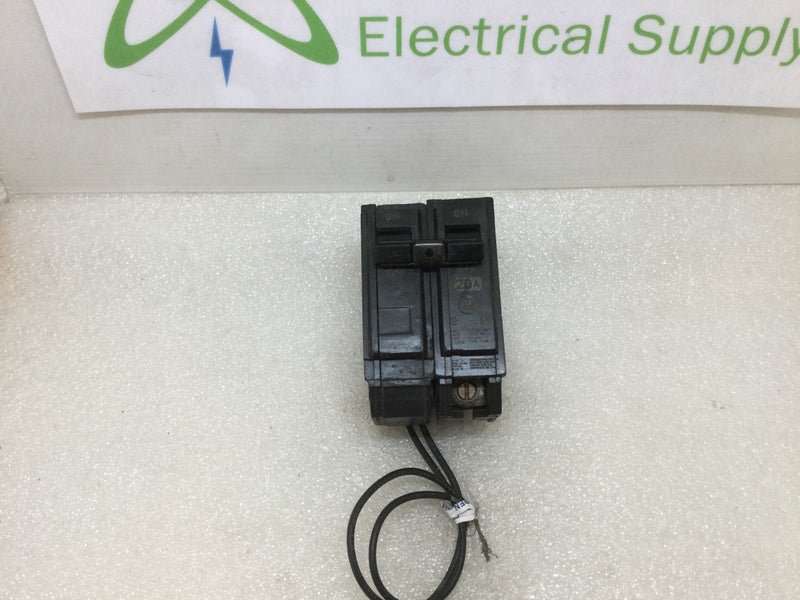 GE THQB1120ST1 20 Amp 1 Pole 240V Breaker W/Shunt Trip