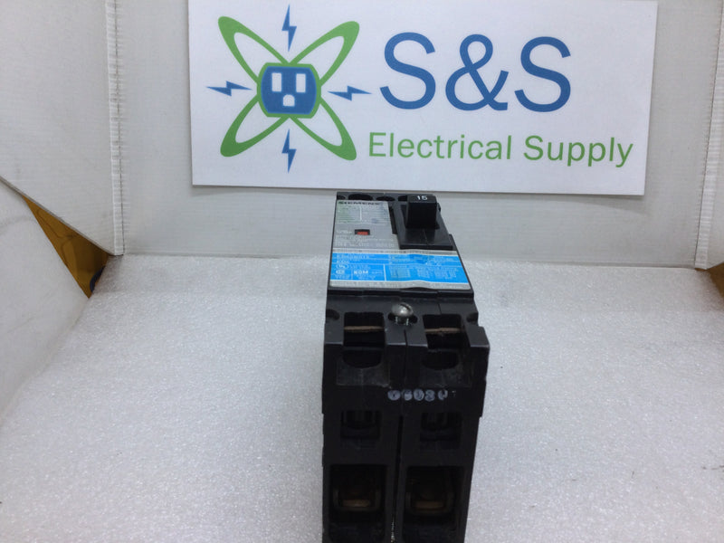 Siemens ED62B015 Sentron Series 15 Amp 240 Volts Circuit Breaker