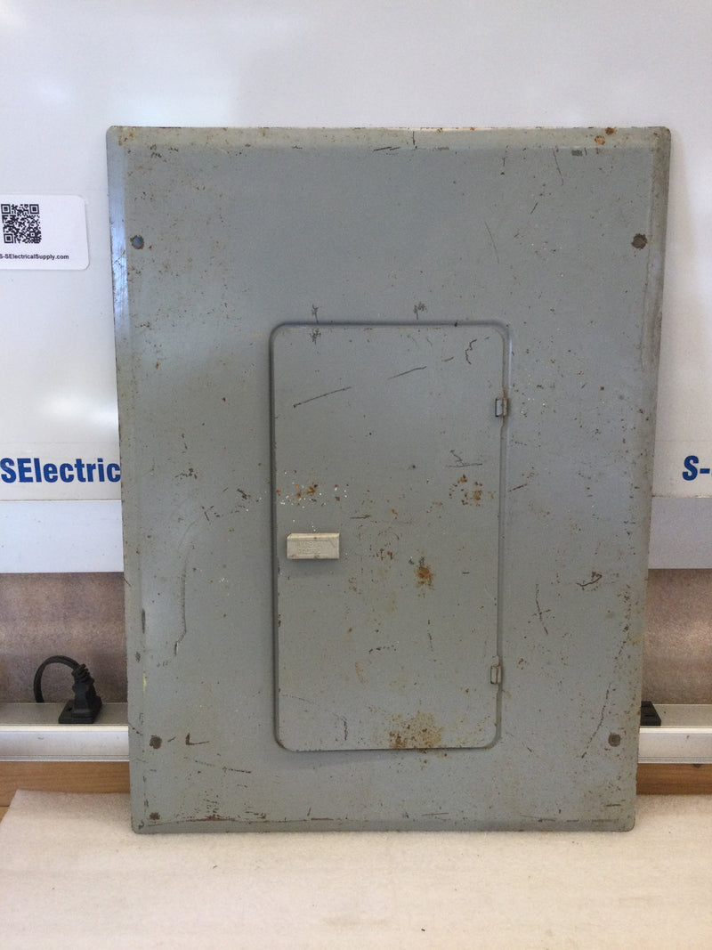 FPE Federal Pacific Electric X125-1224C 125 Amp Breaker Panel Door Cover Only 20.75" x 15.25"