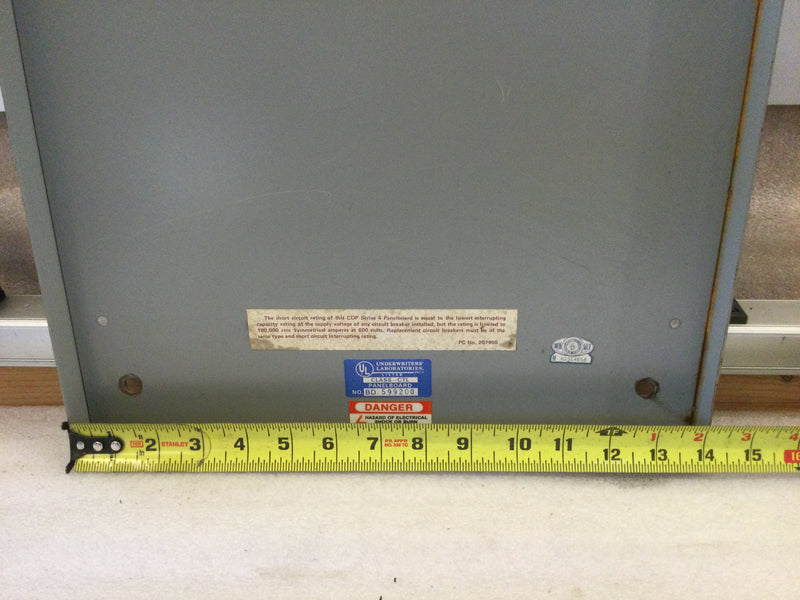 ITE 400 Amp 120/208v 3 Phase 4 Wire Type NLAB Dead Front