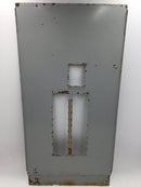 Dead Front Cover 12/24 Spaces with Main Ko 200/225 Amp 28" X 13.75"