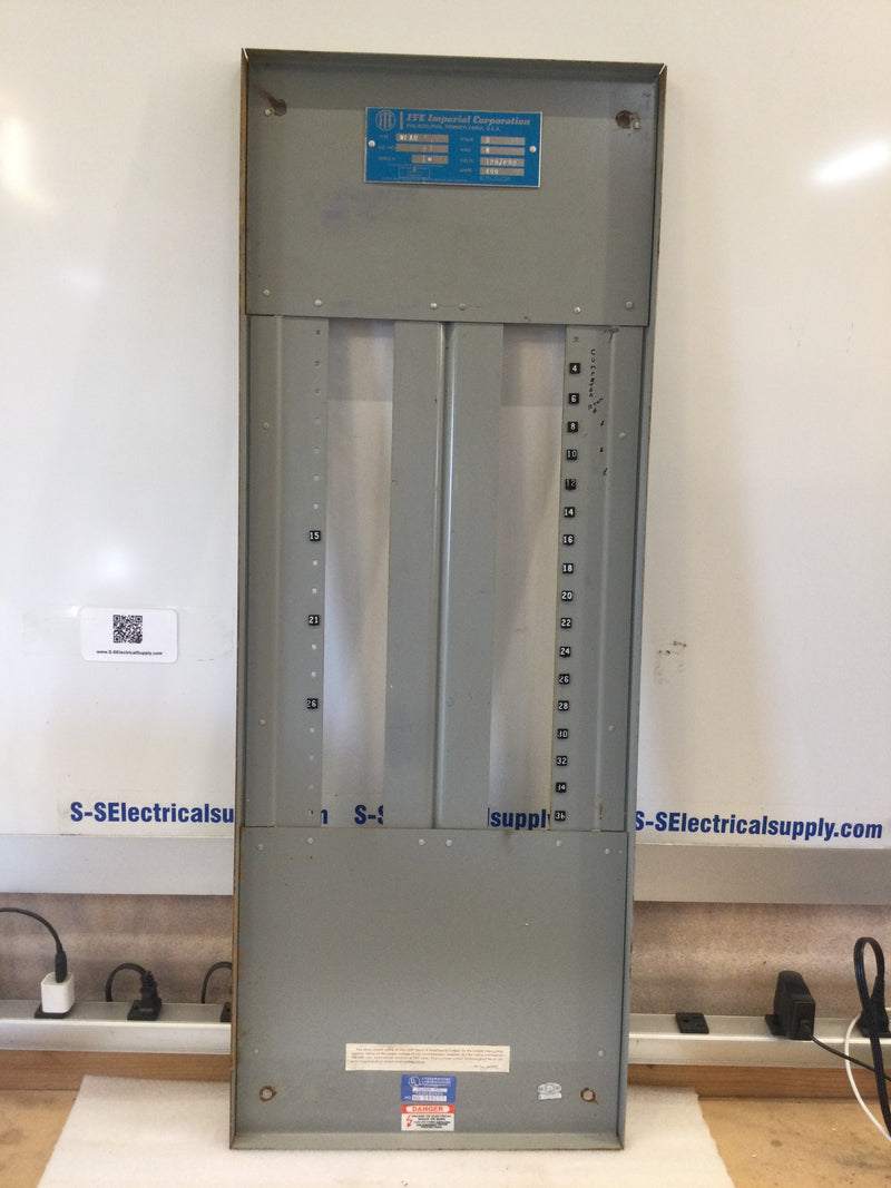 ITE 400 Amp 120/208v 3 Phase 4 Wire Type NLAB Dead Front