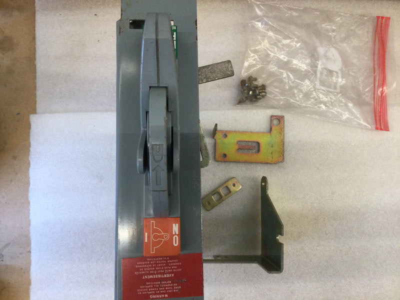 Allen-Bradley RC380 Safety Switch Handle Assembly For Breaker Safety Switch