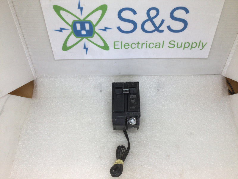 GE General Electric THHQB1115, TQSTA1,THHQB1115STA1 Single Pole 15 Amp Circuit Breaker
