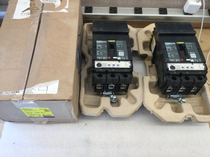 Square D HGA36060U31X 3 Pole 60 Amp 600V Max Micrologic 3-2 Trip