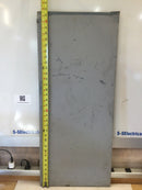 Square D Nema 3R Cover 34" x 14.5"