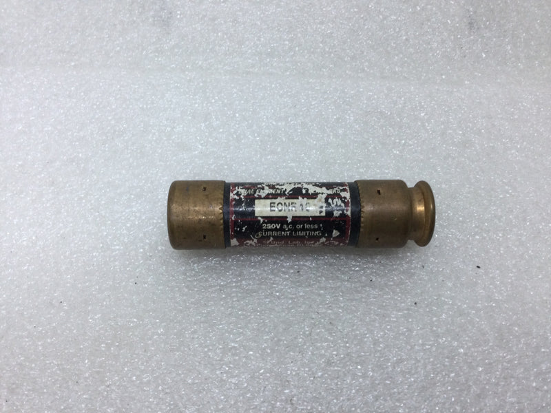Bullet/Edison ECNR40 250V or Less 40 Amp Dual Element Time Delay Fuse Current Limiting  Class RK5