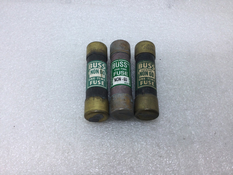 Bussman NON-60 60 Amp 250V One-Time Fuse