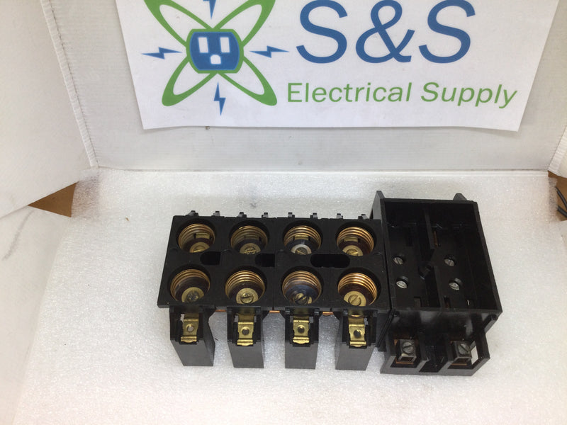 Heinemann Elec D-23 Switch Box With 8 Circuit Fuse Block