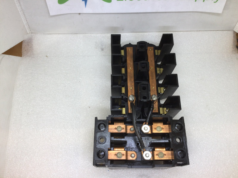 Heinemann Elec D-23 Switch Box With 8 Circuit Fuse Block