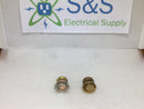 Two 20 Amp Screw in Glass Fuses 125V