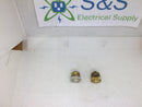 Two 20 Amp Screw in Glass Fuses 125V