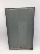 ITE Gould WEQ225-3 Rainproof Circuit Breaker Enclosure 225 Amp 120/240v - Cover/Door Only 17" x 10 3/8"