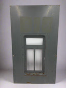 Square D QO16M150RB 200 Amp 20 Space Dead Front Cover w/Main 24 3/4" x 14"