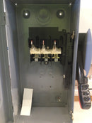 Square D HU362 60 Amp 3 Pole 600V Nema 1 Enclosure Non-Fusible Safety Switch