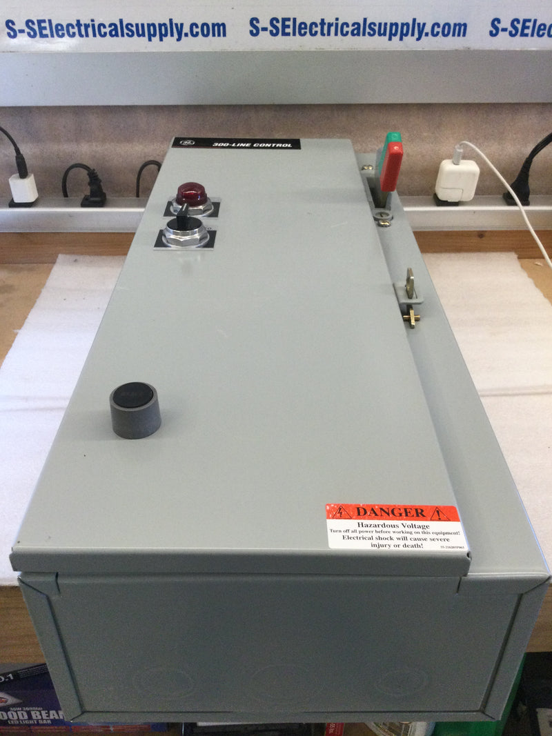 GE/General Electric 300-Line Control CR308CT94R31AALJA 3 Phase 30A 600VAC Combination Motor Controller