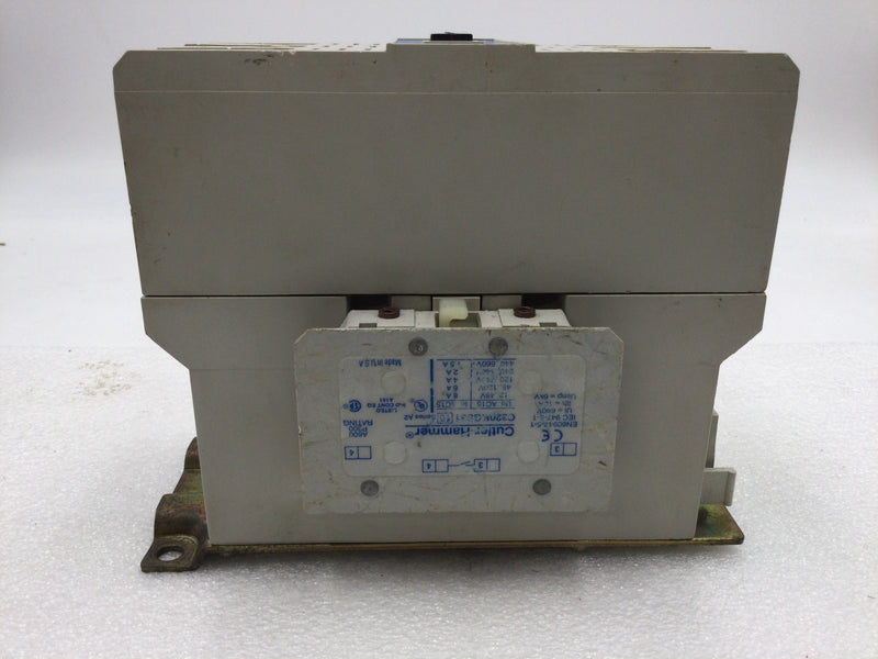 Cutler-Hammer CN35KN3 100 Amp 3 Pole 600V AC Lighting Contactor