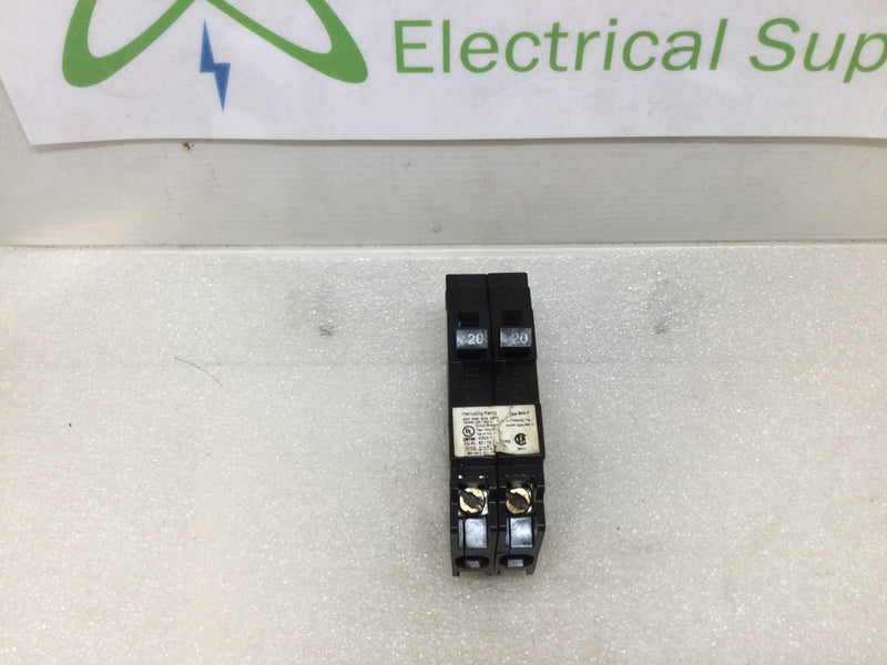 Murray MP2020N 20 Amp 1 Pole 120/240V Type MHT Circuit Breaker