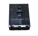 Square D QO330 30 Amp 3 Pole 240V Type QO Circuit Breaker - Yellow Face