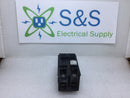 Square D HOM2100 100 Amp 2 Pole 240V Plug-In Mount Circuit Breaker -Black Face