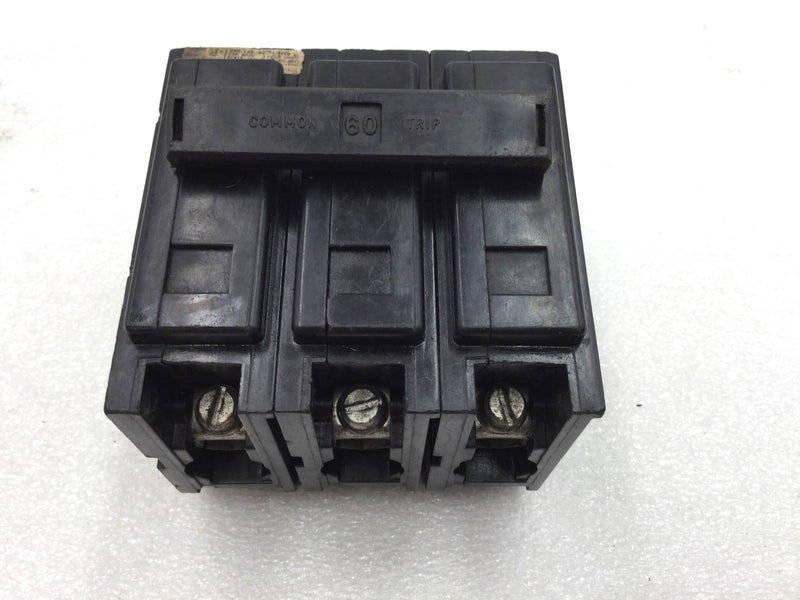 Challenger CBBH3060H 60 Amp 3 Pole 240V Bolt on Circuit Breaker