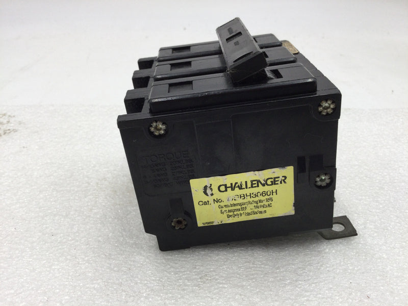Challenger CBBH3060H 60 Amp 3 Pole 240V Bolt on Circuit Breaker