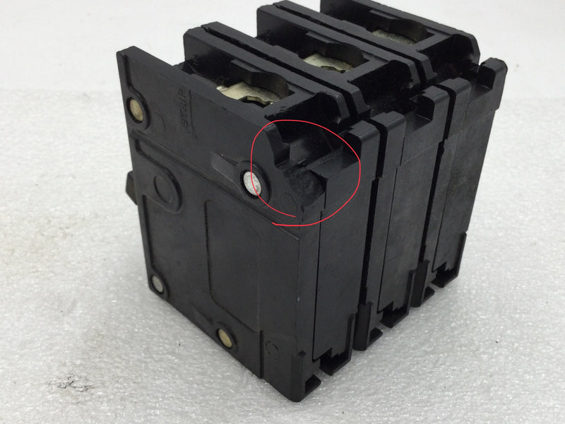 Challenger C340 40 Amp 3 Pole 240V Plug in Type C Circuit Breaker