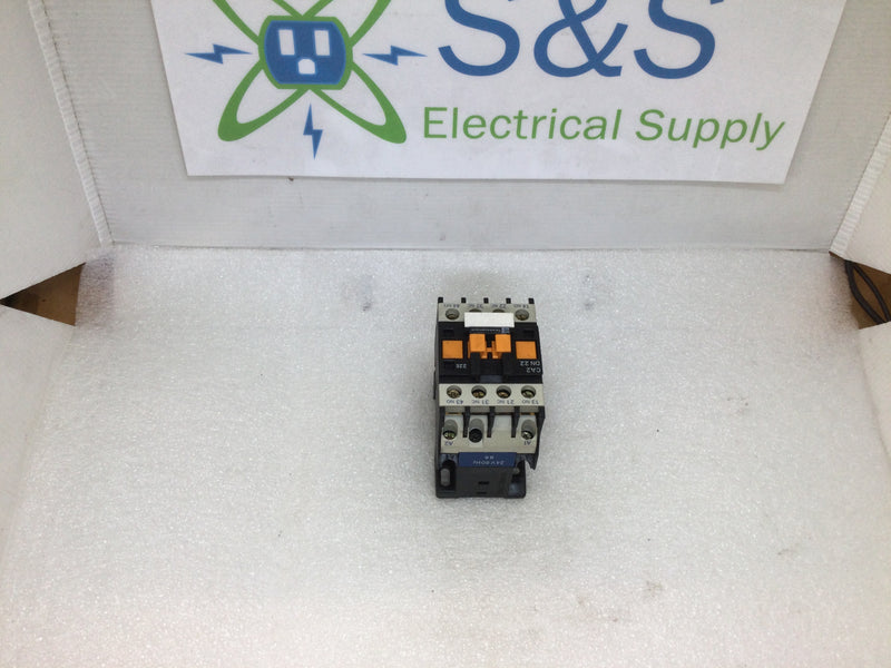 Telemecanique CA2 DN22-22E 10A 24V Coil 60Hz 600VAC Max Din Rail Mount Control Relay