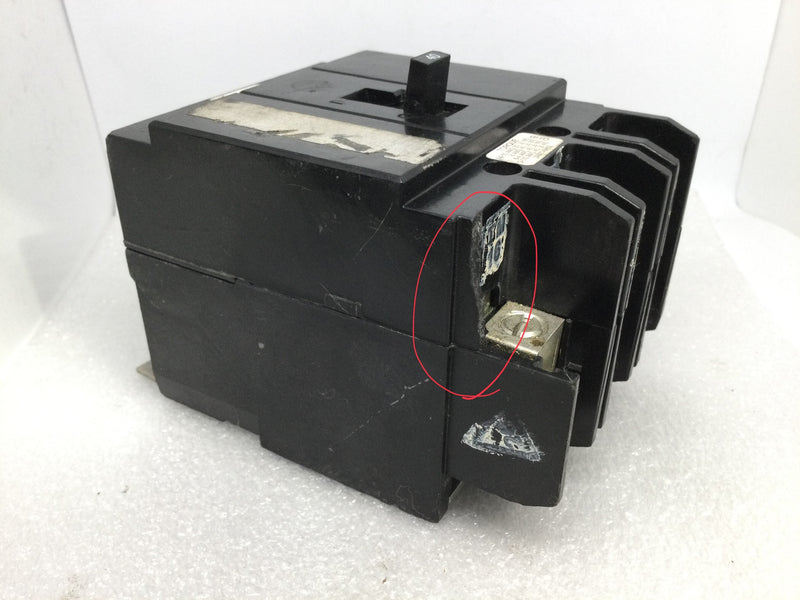 Eaton/Westinghouse GHB3040 3 Pole 40 Amp Molded Case Circuit Breaker