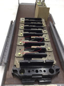 Square D QON-20M-150 150 Amp 10 Space 120/240 VAC Load Center Guts Only 6"X21"