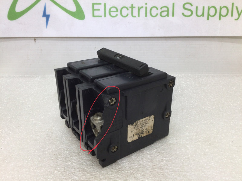 Challenger C370 70 Amp 3 Pole Type C Circuit Breaker