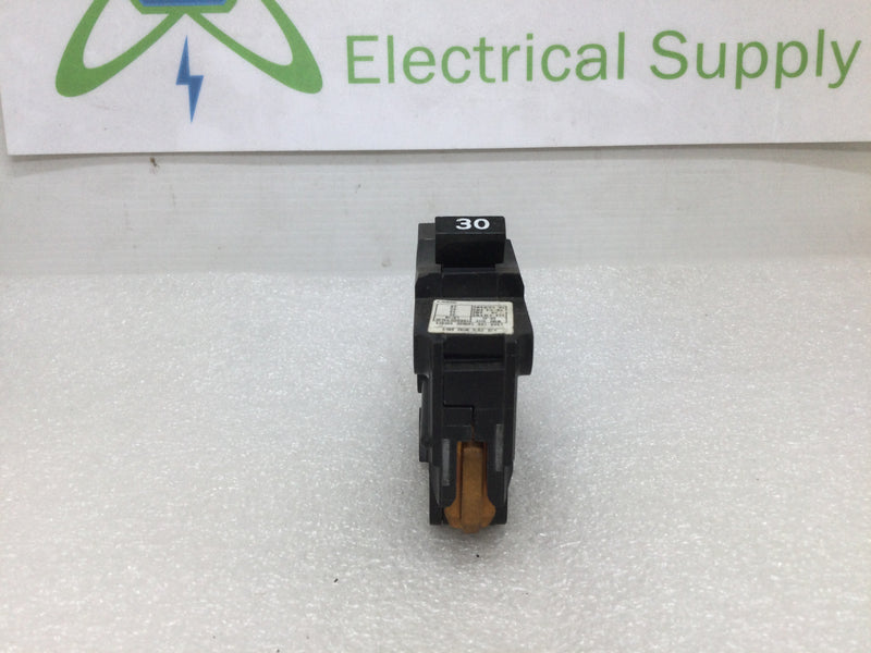 FPE Federal Pacific, Challenger NA130 30 Amp 1-Pole Stab-Lok Type NA (Thick) Circuit Breaker