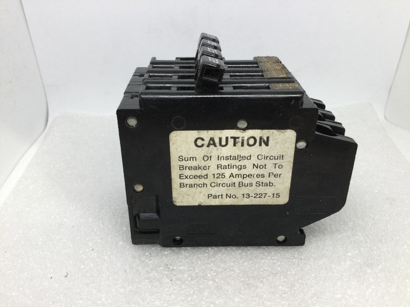 Challenger A22050CT 20 Amp 50 Amp 2-Pole 120/240V Quad Circuit Breaker