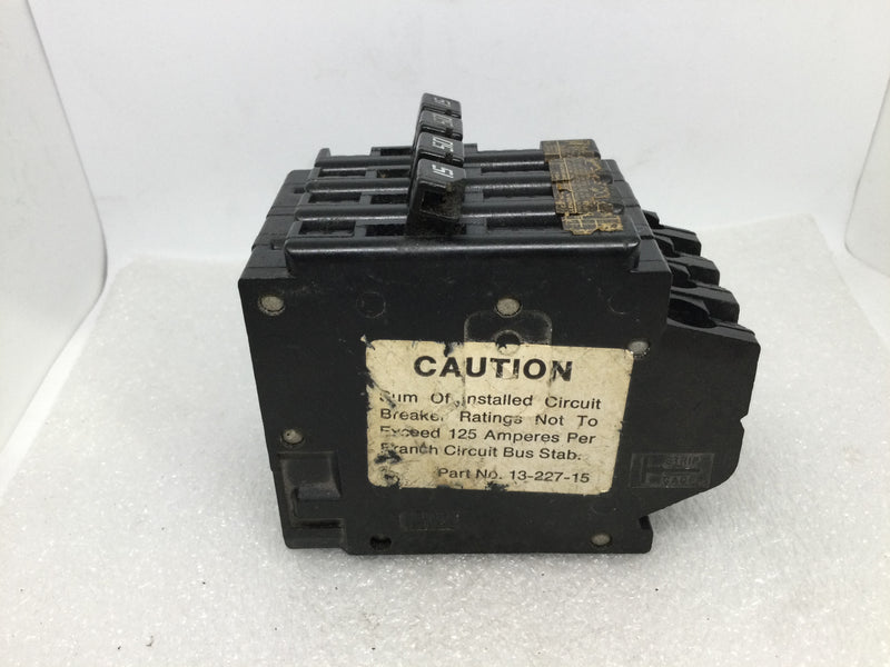 Challenger A21550CT 15 Amp 50 Amp 2-Pole 120/240V Quad Circuit Breaker