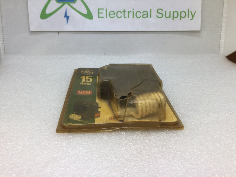 GE/General Electric THQL1115GFP Single Pole 15 Amp 120/240VAC GFCI Protected Circuit Breaker