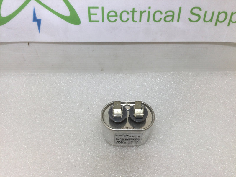 Diversitech 45030H-V 3uF +/- 5% 440v Oval Motor Run Capacitor