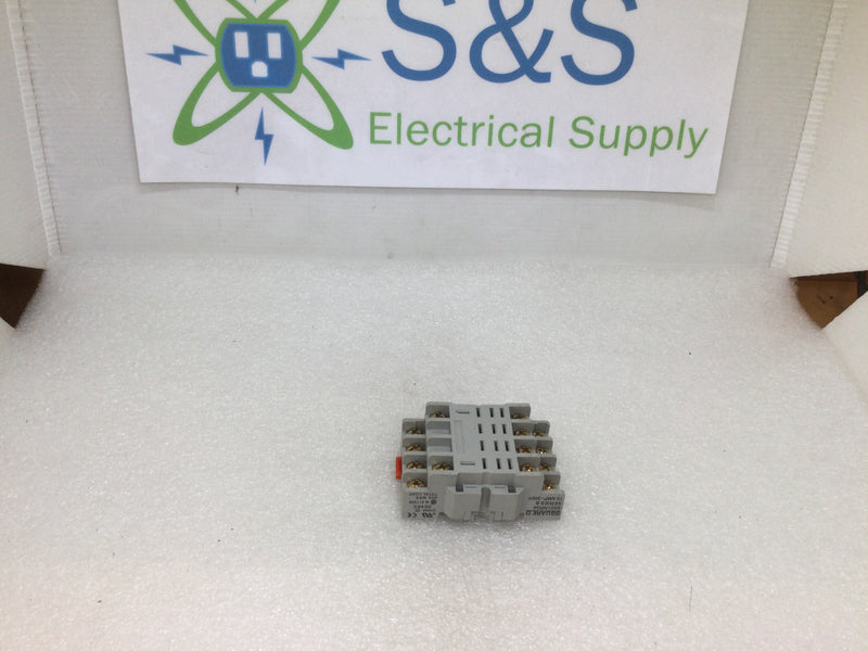 Square D 8501NR34 Series B 10A 300V 14 Position Relay Socket