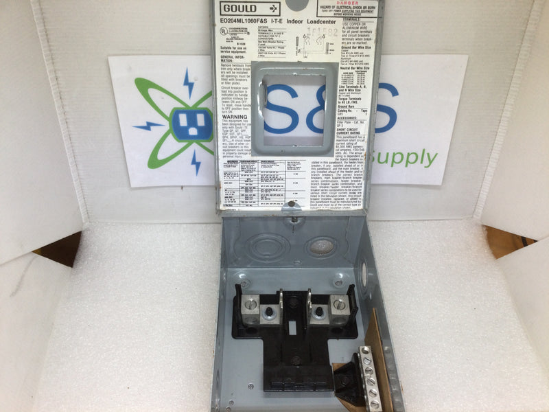 Gould/ITE EO204ML1060 Flush/Surface 60A 120/240VAC Enclosed Circuit Breaker Disconnect