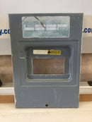 Square D Q06-12L100 Series G1 100 Amp 1 Phase 3 Wire QO Load Center Cover Only