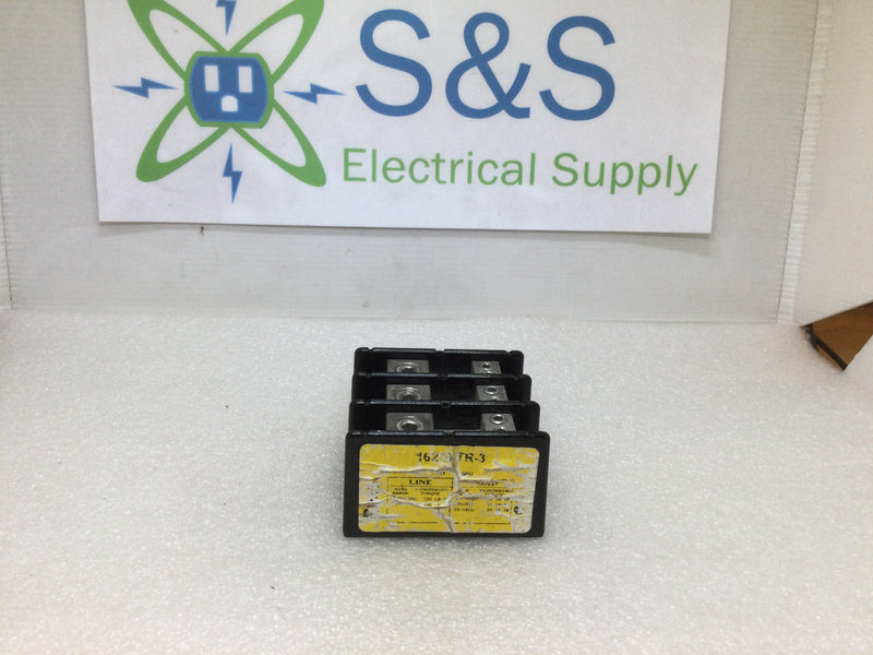 Bussmann Isolated Ground/Neutral Block 3 Port 5 Positions Each AWG 2/0-8 - 4-14 x 4